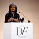 Anita Hill speaks onstage during an awards event honoring women at the Brooklyn Museum on April 11, 2019, in New York City.